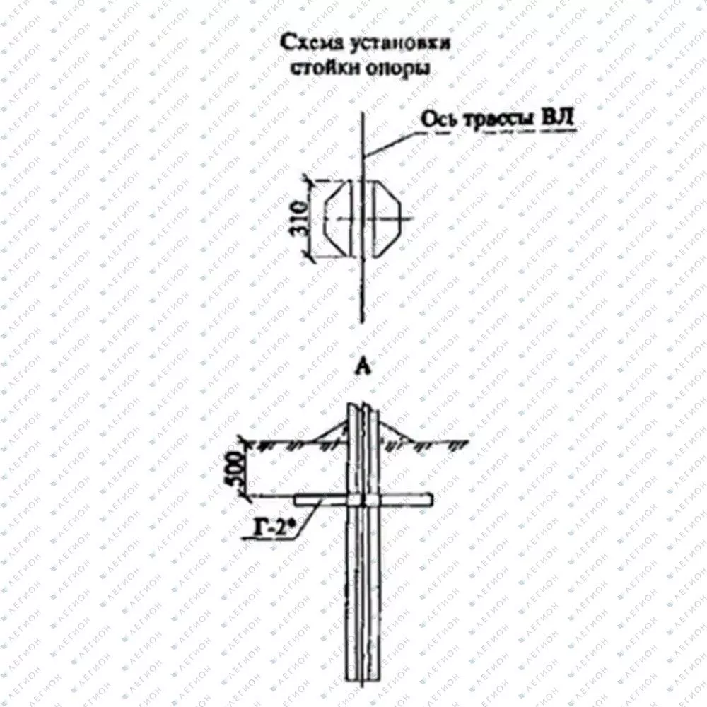 Многогранная опора ПМ10-2