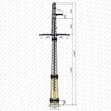 Многогранная опора УМ110-17.3